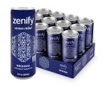 Zenify Original All Natural Sparkling Calming Stress Relief Beverage, Formula with L-Theanine, GABA, Vitamin B6, and Glycine, Non-GMO, Gluten-Free, Vegan, 12 Fl Oz, Pack of 12, (2010056) - Image 2
